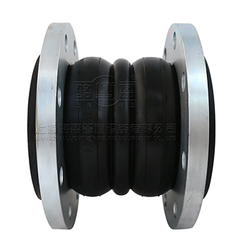 內蒙古赤峰市喀喇沁旗大口徑橡膠接頭出口發貨圖